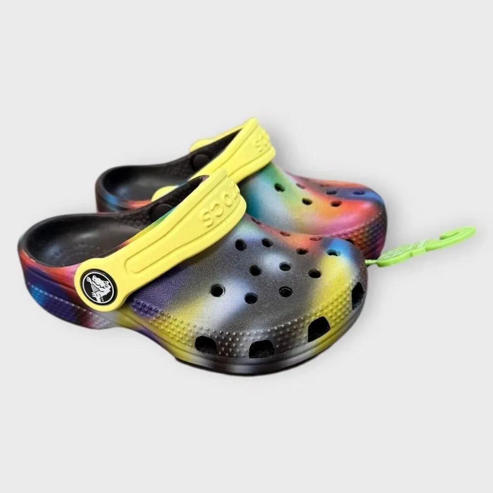 Crocs Classic Solarized CGT Unisex Children’s Clog size C7 New with Tags